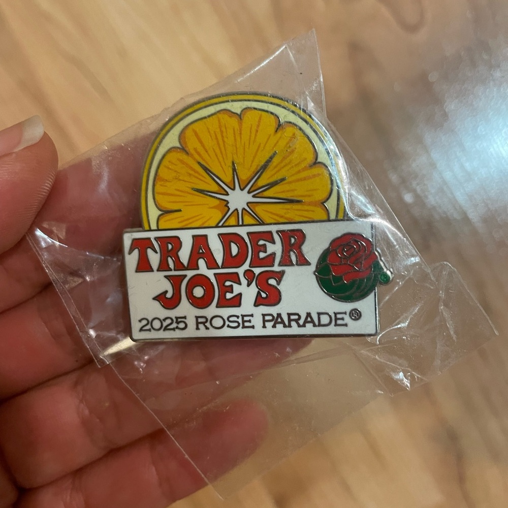Trader Joe's 2025 Rose Parade Pin